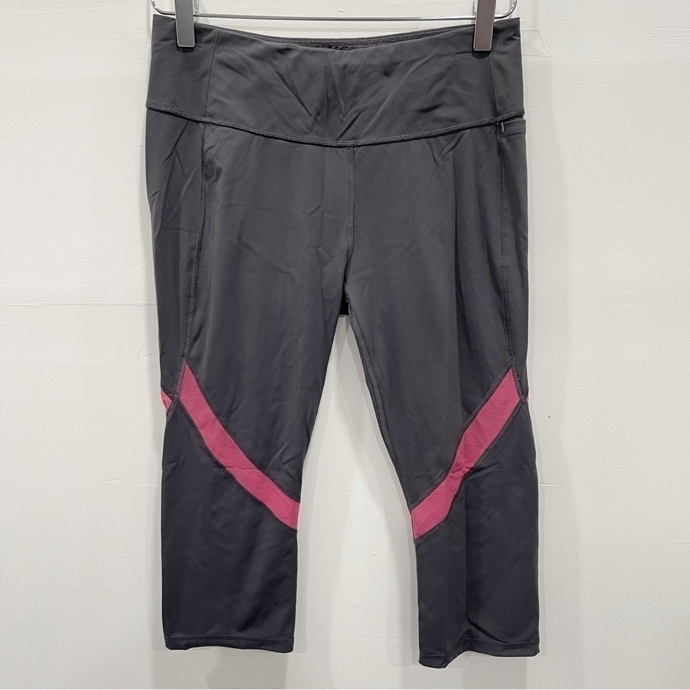 Calia Carrie Underwood Grey Energize Capri Crop Pants Size Medium
